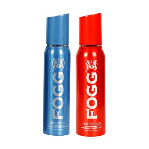 fog73 - Fogg Imperial & Napoleon Deodorant For Men(Pack of 2)(100gms/120ml each) - Looknstyle