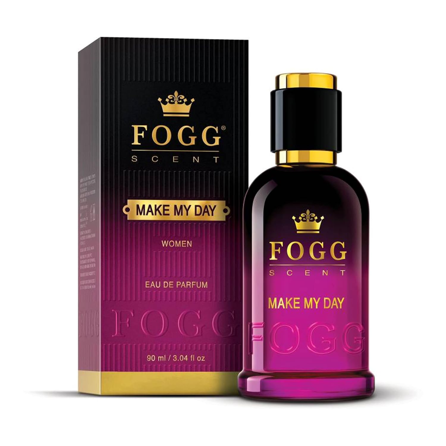 fog75 - Fogg Make My Day Scent, Eau De Parfum, Women’s Perfume, Long - lasting Fresh & Floral Fragrance, 100ml - Looknstyle