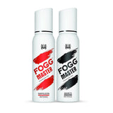 FOG25 - FOGG Master Fragrance Body Spray, Intense for Unisex, Pack of 2 (Marco + Napoleon) 240ml - Looknstyle