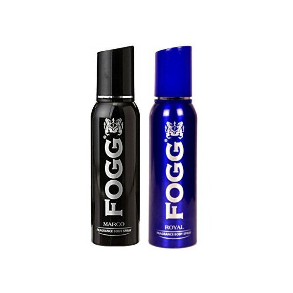 fogg88 - Fogg Men's Macro and Royal Deodorant (100g/120ml) - Pack of 2 - Looknstyle