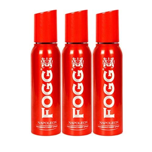 fogg108 - Fogg Napoleon Deodorant For Men(Pack of 3)(100gms/120ml each) - Looknstyle