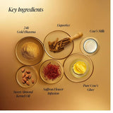 FORESTESSENTILA24KARATGOLDSERUM - Forest Essentials Soundarya Anti Ageing Serum with 24K Gold | Ayurvedic Face Serum for Clarity, Pigmentation, Firming & Toning the Skin | With Pure Gold. - Looknstyle
