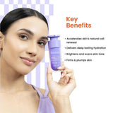 FOXSRM-Foxtale Collagen-PDRN Cell Renewal Serum | Collagen + PDRN + Niacinamide + Polyglutamic Acid | Boosts Cell Renewal, Firms & Plumps Skin, Deeply Hydrates & Strengthens Barrier for Smooth, Glass-Skin Glow | For All Skin Types | 30 ml-Looknstyle