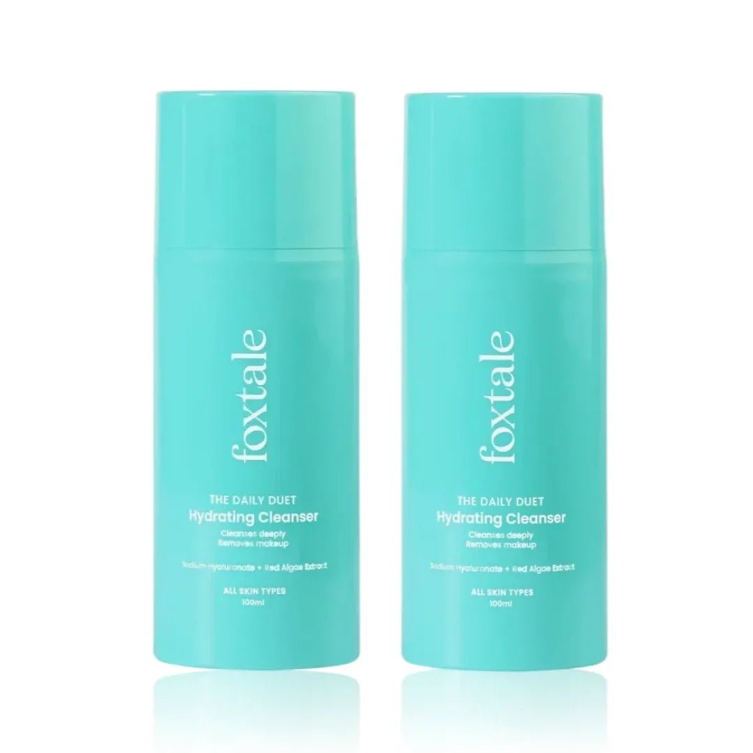 fxhycler - Foxtale Gentle Hydrating Cleanser (Buy 2 Get 1 Free) with Hyaluronic Acid, Vitamin B5 | Make - up Remover | Cleanser For Men & Women 100ml - Looknstyle