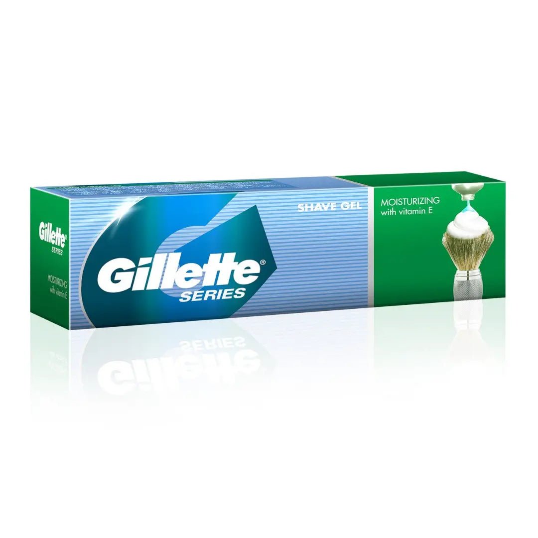 gltsvglmst - Gillette Shave Gel - Moisturizing With Vitamin E, 60g Carton - Looknstyle
