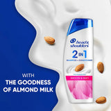 Head & Shoulders Smooth and Silky 2-In-1 Anti-Dandruff Shampoo + Conditioner(340ml)