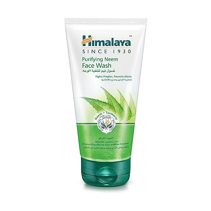 HAMANEEEW 150 ML - Himalaya Herbals Purifying Neem Face Wash, 150ml - Looknstyle