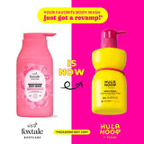foxtel body wash - Hula Hoop Brightening Body Wash by Foxtale | Lactic Acid & Niacinamide | Reduces tan from 1st wash | Brightens & Evens Out Skin Tone | Floral Sakura Scent| For Men & Women | 250ml - Looknstyle