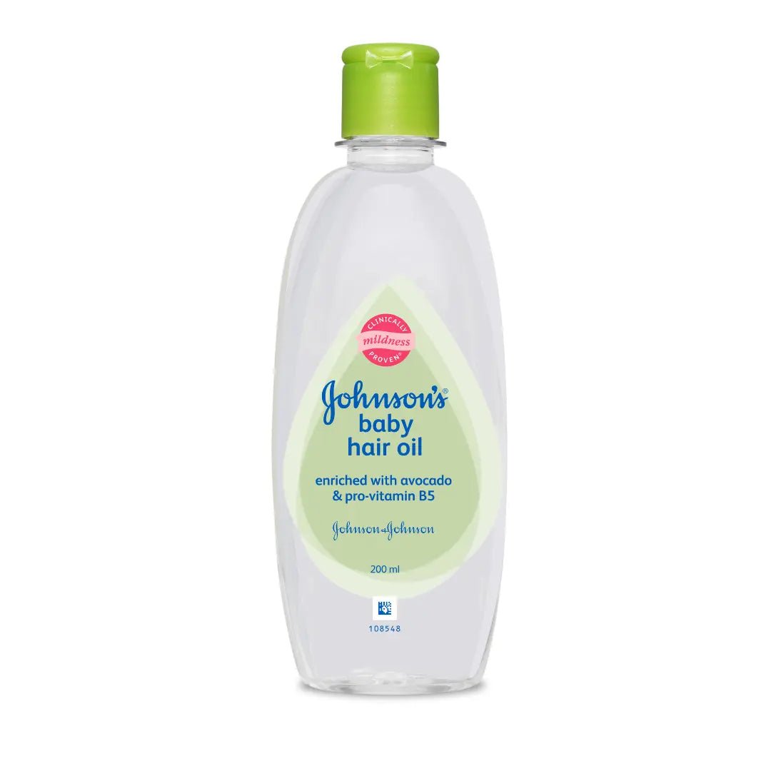 jvavcol - Johnson's Baby Hair Oil with Avocado, 100ml - Looknstyle
