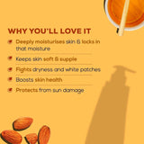 sant2 - Joy Honey & Almonds Advanced Nourishing Body Lotion (500ml) | Body Moisturizer With Vitamin E - Reduces Fine Lines, Wrinkles & Prevents Dryness | Hydrates & Retains Moisture | Suitable for Men & Women - Looknstyle