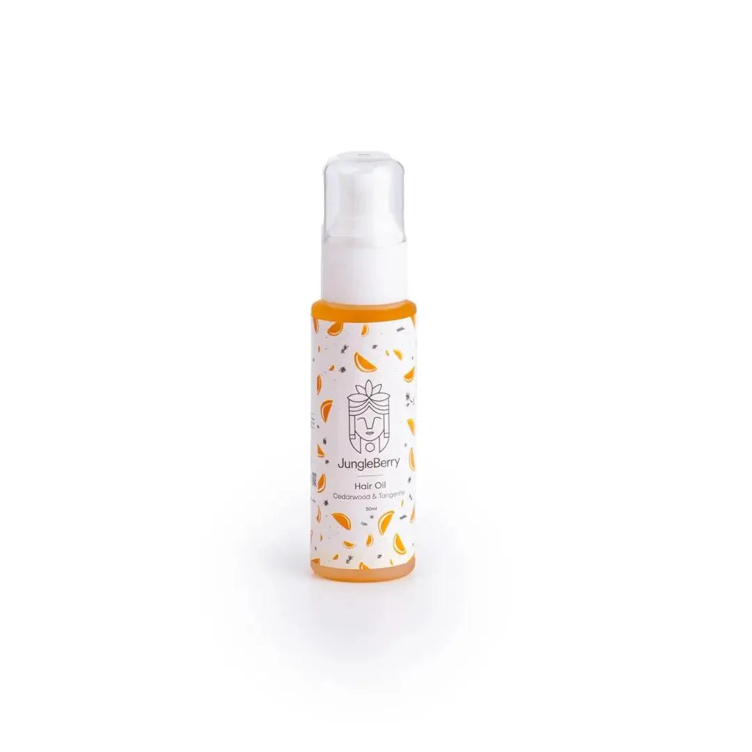 JUNGLE BERRY Cedarwood & Tangerine Hair Oil (50 ml) - Deals999