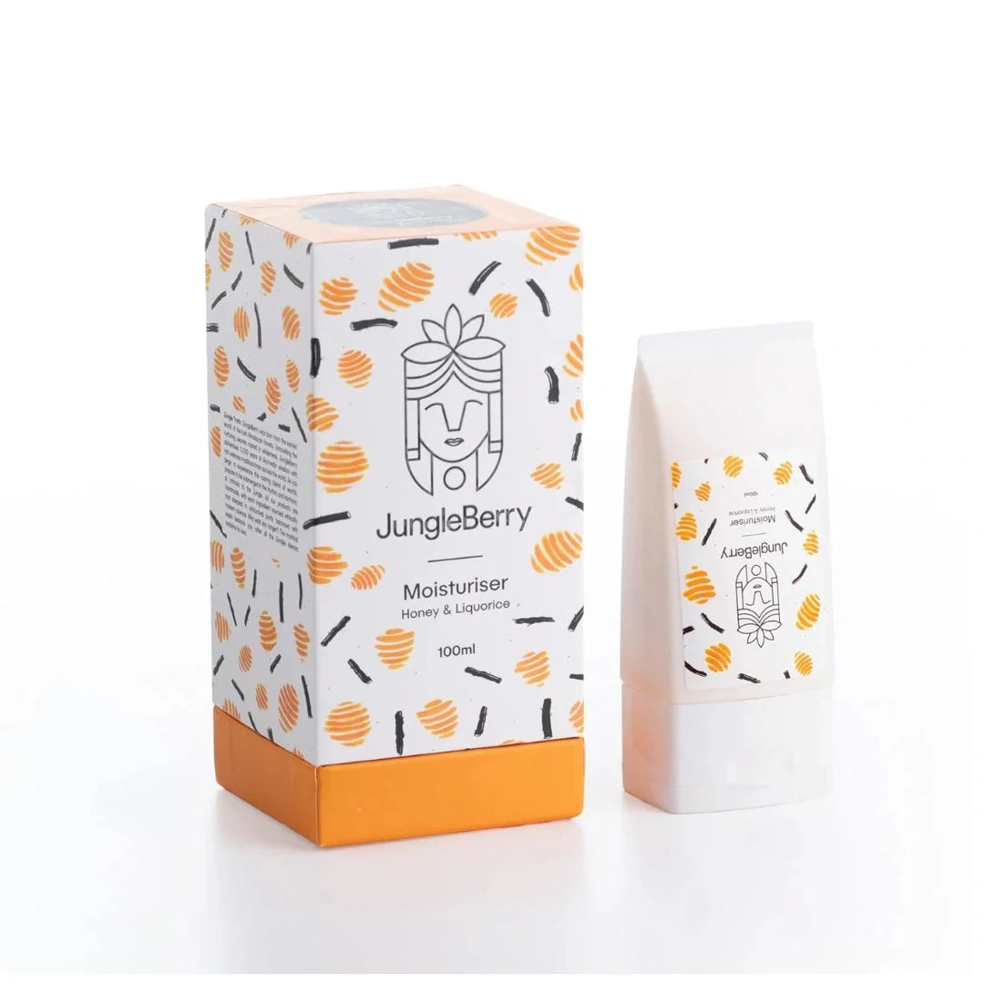 JUNGLE BERRY Moisturiser Honey & Liquorice | 100 ml - Deals999