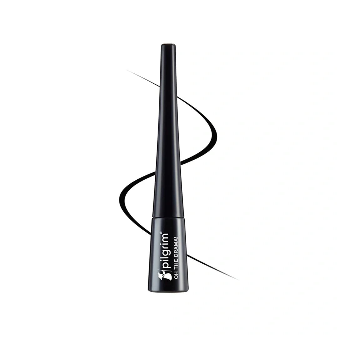 plokajl - Pilgrim Black Scandal Eyeliner Pencil Intense Matte Finish Smudge Proof Pencil Enriched With Argan Oil | 3.50Ml - Looknstyle
