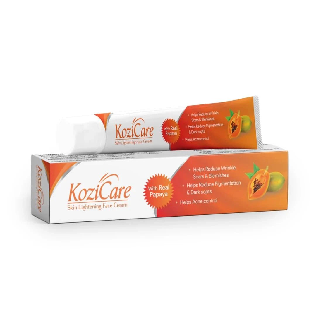 kzfcrm15g - Kozicare Kojic Acid Cream | Papaya Cream | Tan Removal Cream | Face Cream for Glowing Skin (15g) - Looknstyle