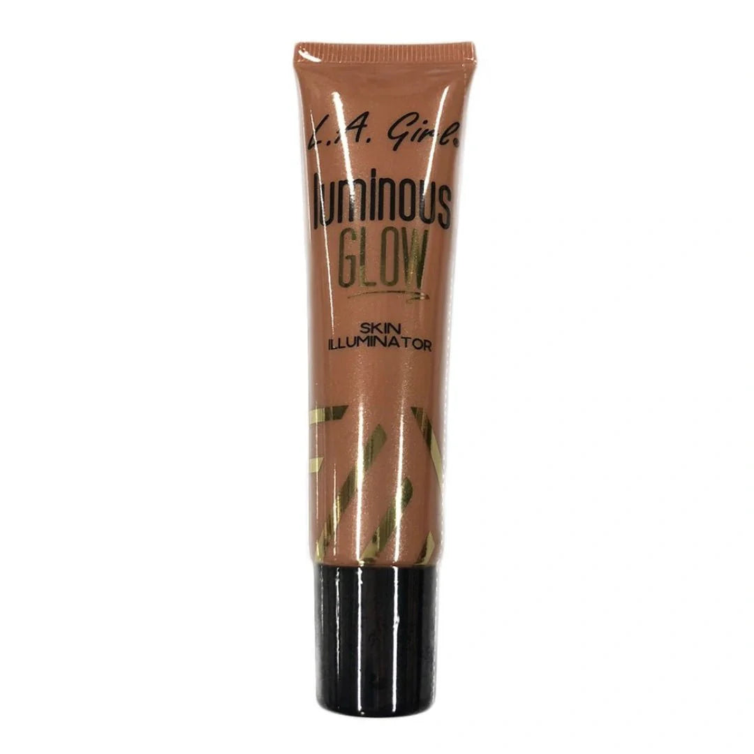 L.A Girl Luminous Glow Illuminating Cream Liquid Highlighter - Moonlight, Brown, Blends Smoothly, Healthy glow (30ml) - Deals999
