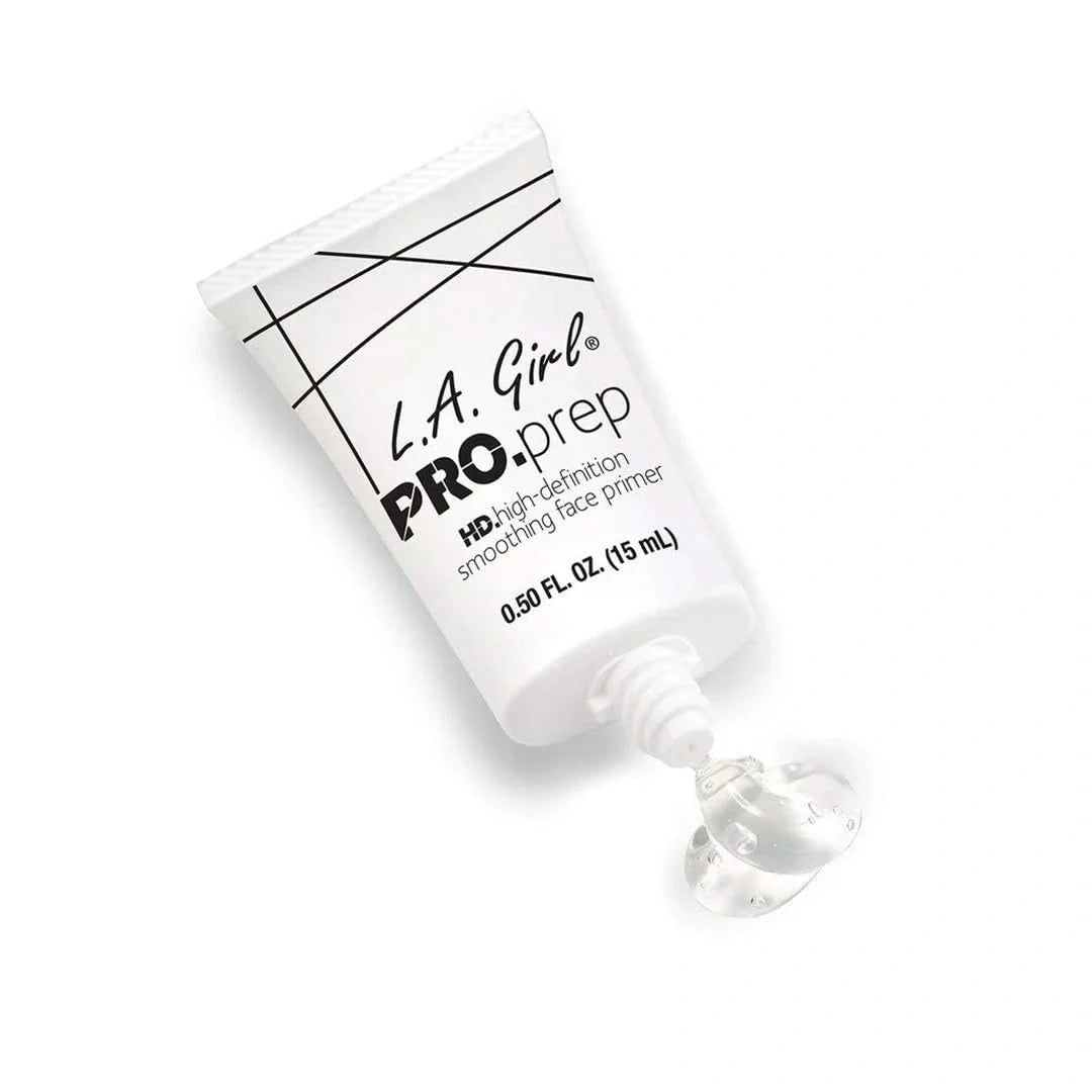 L.A.GIRL PRO. Prep HD Smoothing Face Primer - Matte & Poreless Ultra Blendable Liquid Clear, Smoothening, Lightweight, Soft Nourishing Formula, Paraben Free, (15ml) - Deals999