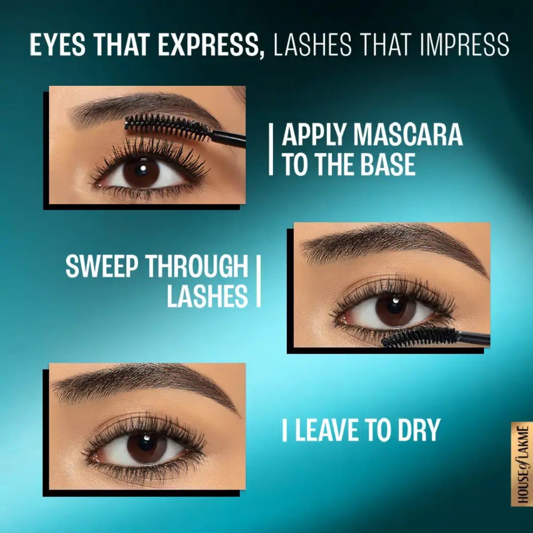 lkmcrlmsa9ml - Lakme 9 to 5 Eyeconic Curling Black Waterproof Mascara (9ml) - Looknstyle