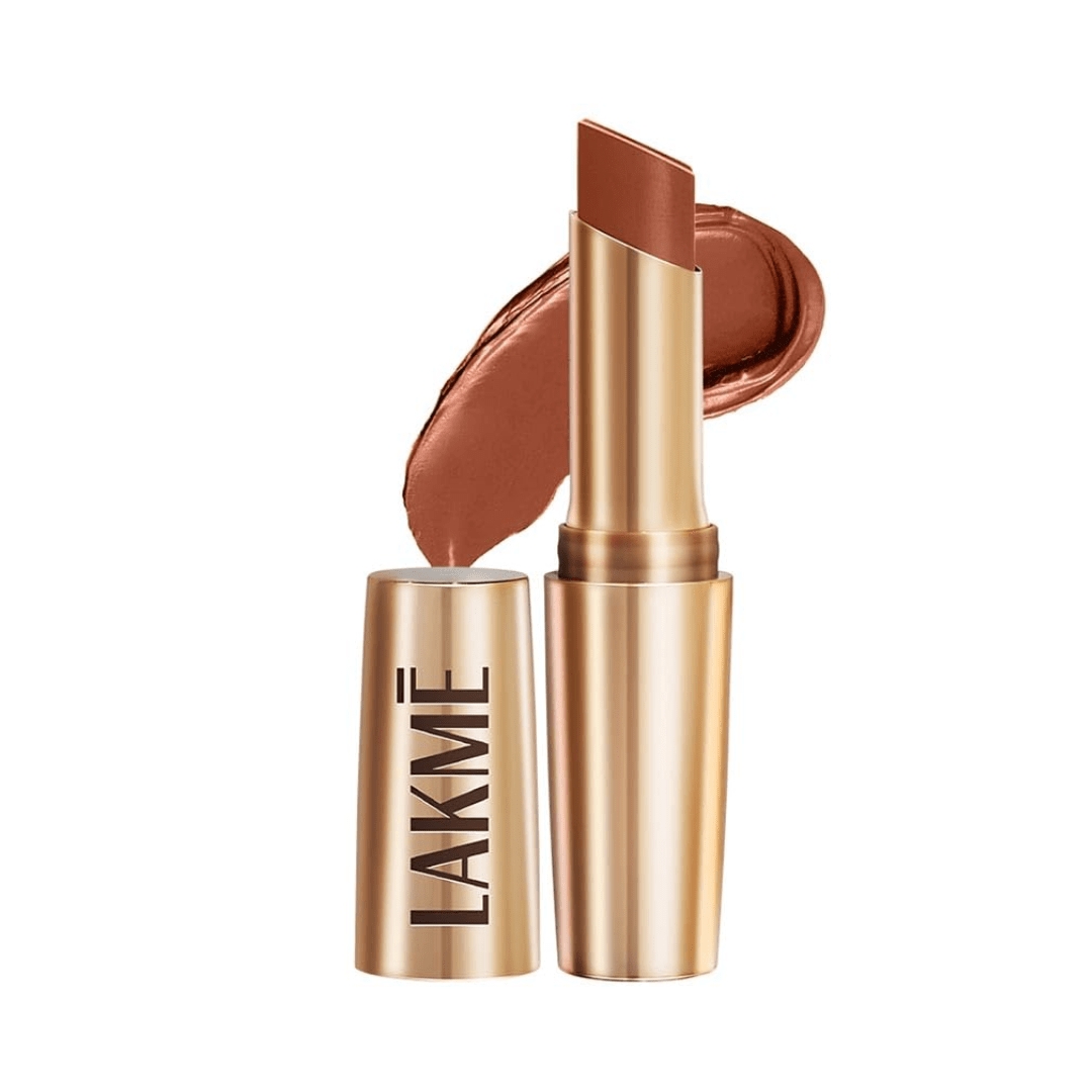 lakme mb4 rustic brown - LAKMÉ 9 TO 5 Primer + Matte Lip Color ( 13 Shades ) - Looknstyle