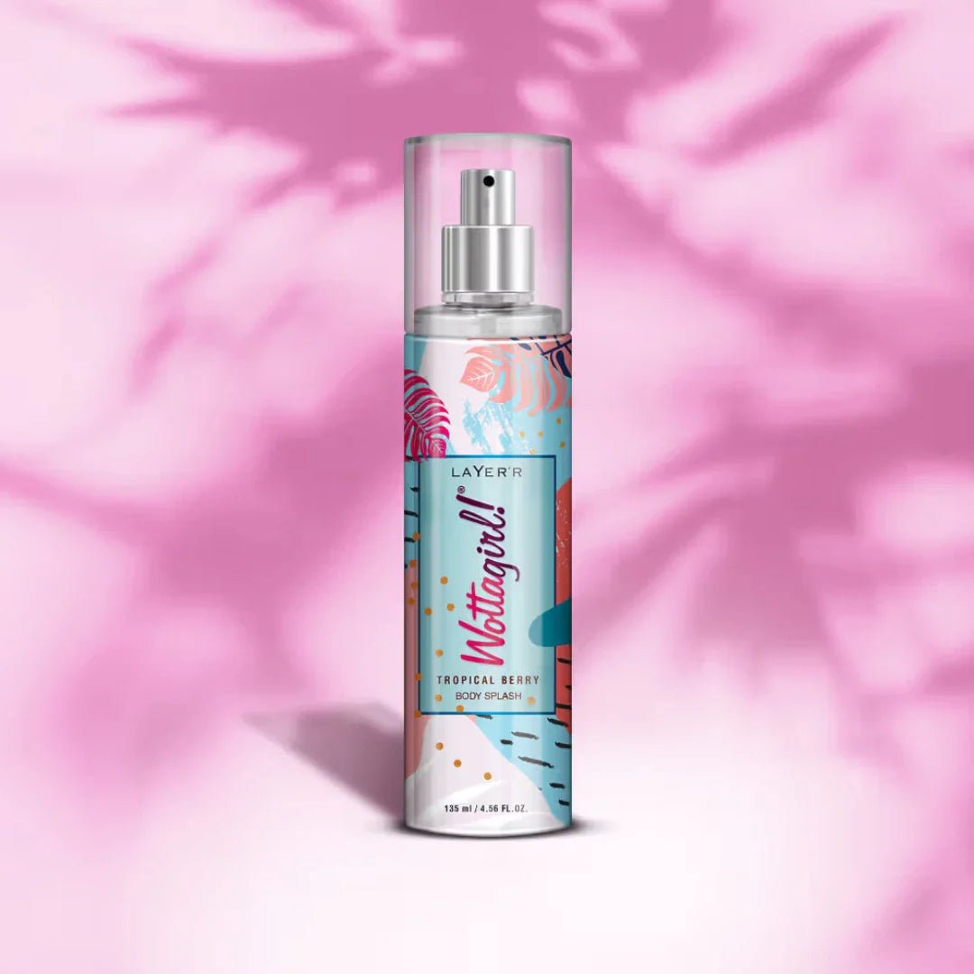 lyrwtrfptb - Layer'r Wottagirl French Peony & Tropical Berry body spray for women 135ml - Looknstyle