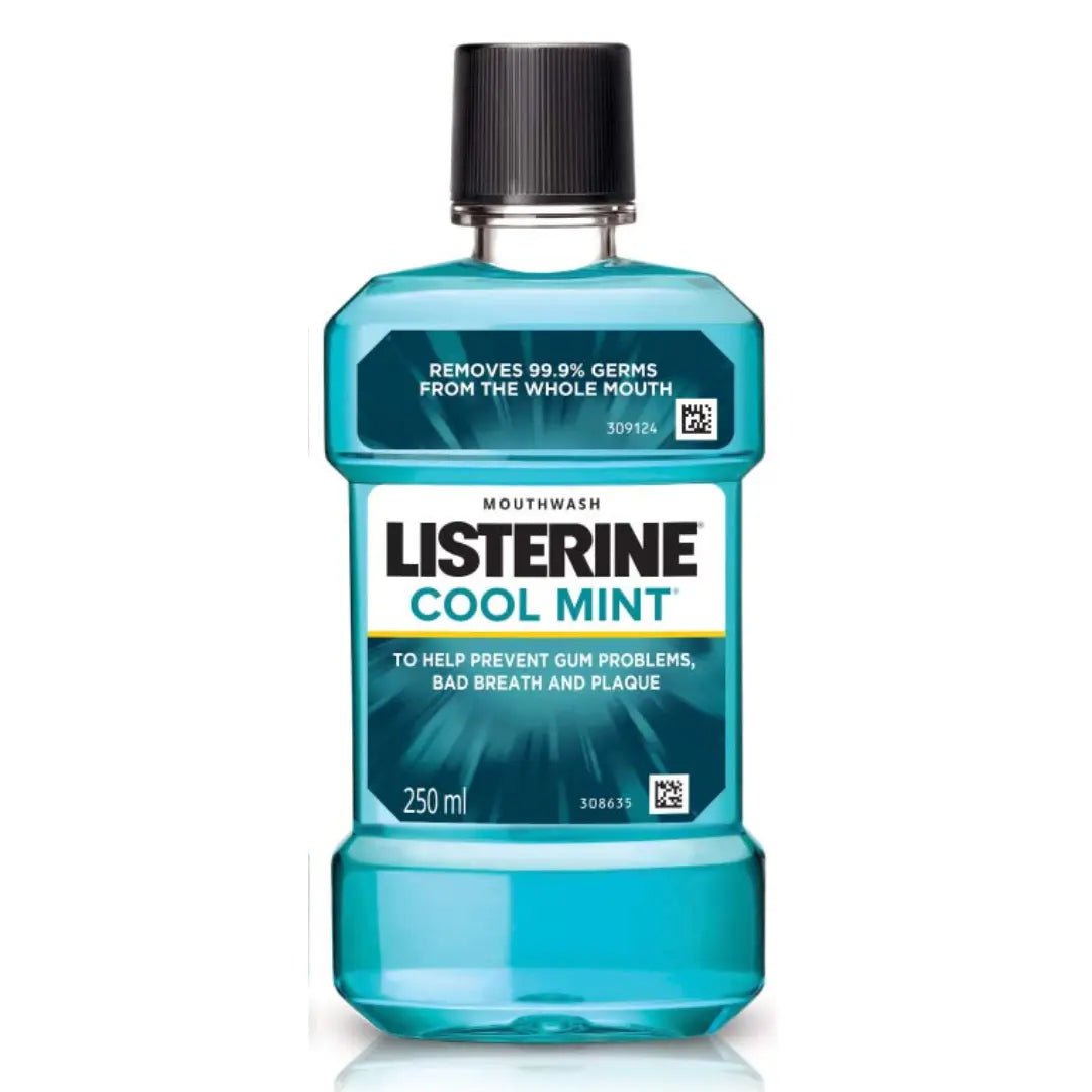limowas - Listerine Mouthwash - Cool Mint, Liquid (250ml) - Looknstyle