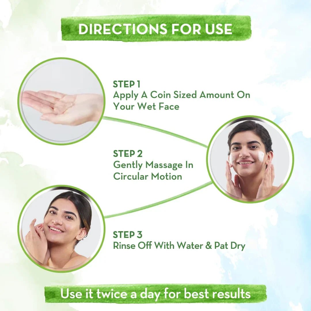 alovefw1 - Mamaearth Aloe Vera Face Wash with Aloe Vera & Ashwagandha for a Youthful Glow (100ml) - Looknstyle