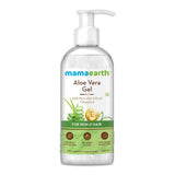 mavgrl 300 ml - Mamaearth Aloe Vera Gel For Face, with Pure Aloe Vera & Vitamin E for Skin and Hair - 300ml - Looknstyle
