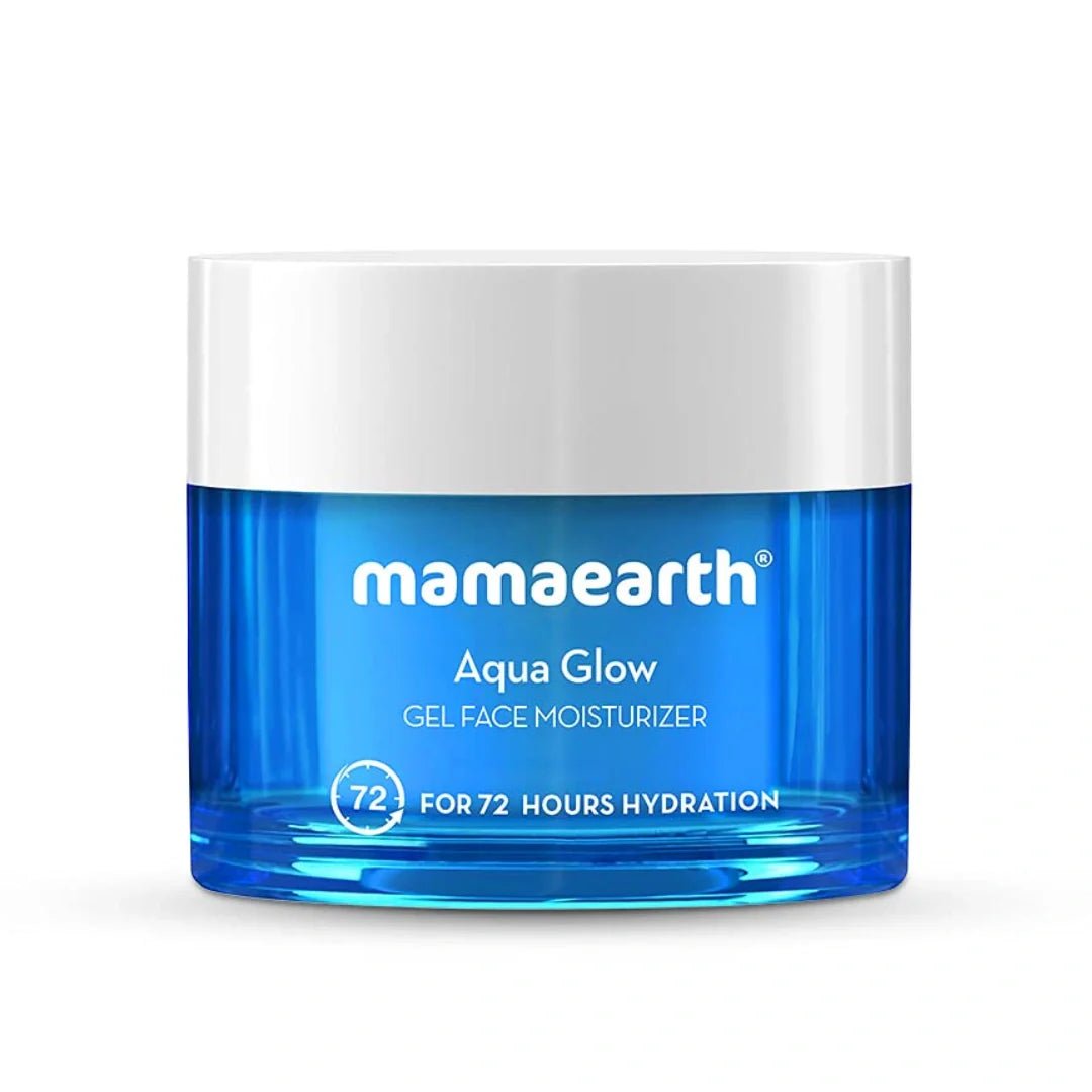 mamaggel100ml - Mamaearth Aqua Glow Gel Face Moisturizer With Himalayan Thermal Water and Hyaluronic Acid (100ml) - Looknstyle