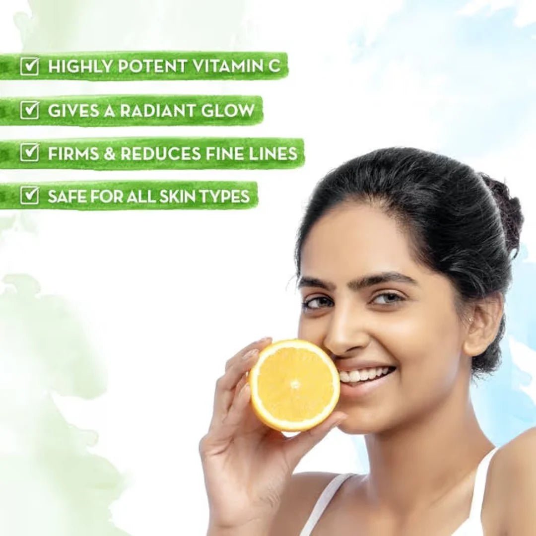 mevtcsrm15 - Mamaearth Skin Illuminate Face Serum With Vitamin C & Turmeric For Radiant Skin (15gm) - Looknstyle