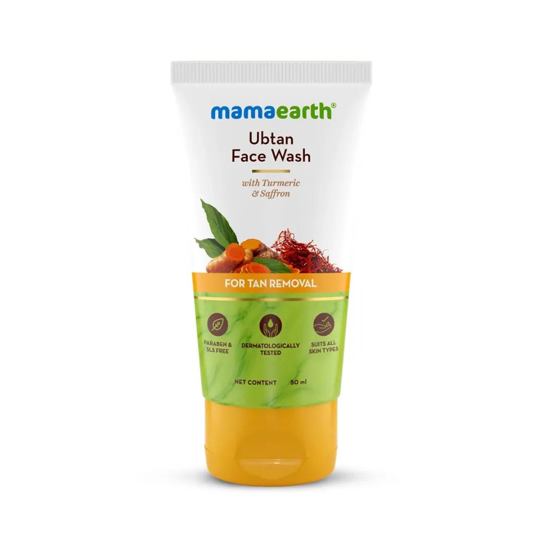 ubtanfw50 - Mamaearth Ubtan Face Wash for All Skin Type - 100 ml - Looknstyle