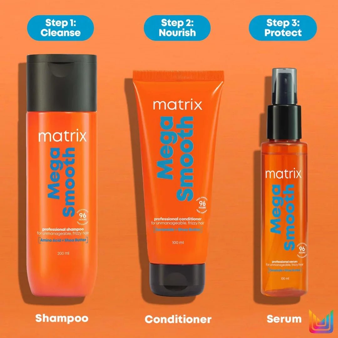 matx3 - Matrix opti.care Professional Ultra Smoothing Shampoo | with Shea Butter & Paraben Free - Looknstyle