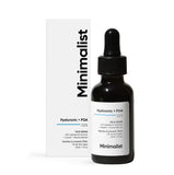minHYA2 - Minimalist 2% Hyaluronic Acid + PGA Serum for Intense Hydration, Glowing Skin & Fine Lines | Daily Hydrating Face Serum For Women & Men with Dry, Normal & Oily Skin | 30 ml - Looknstyle