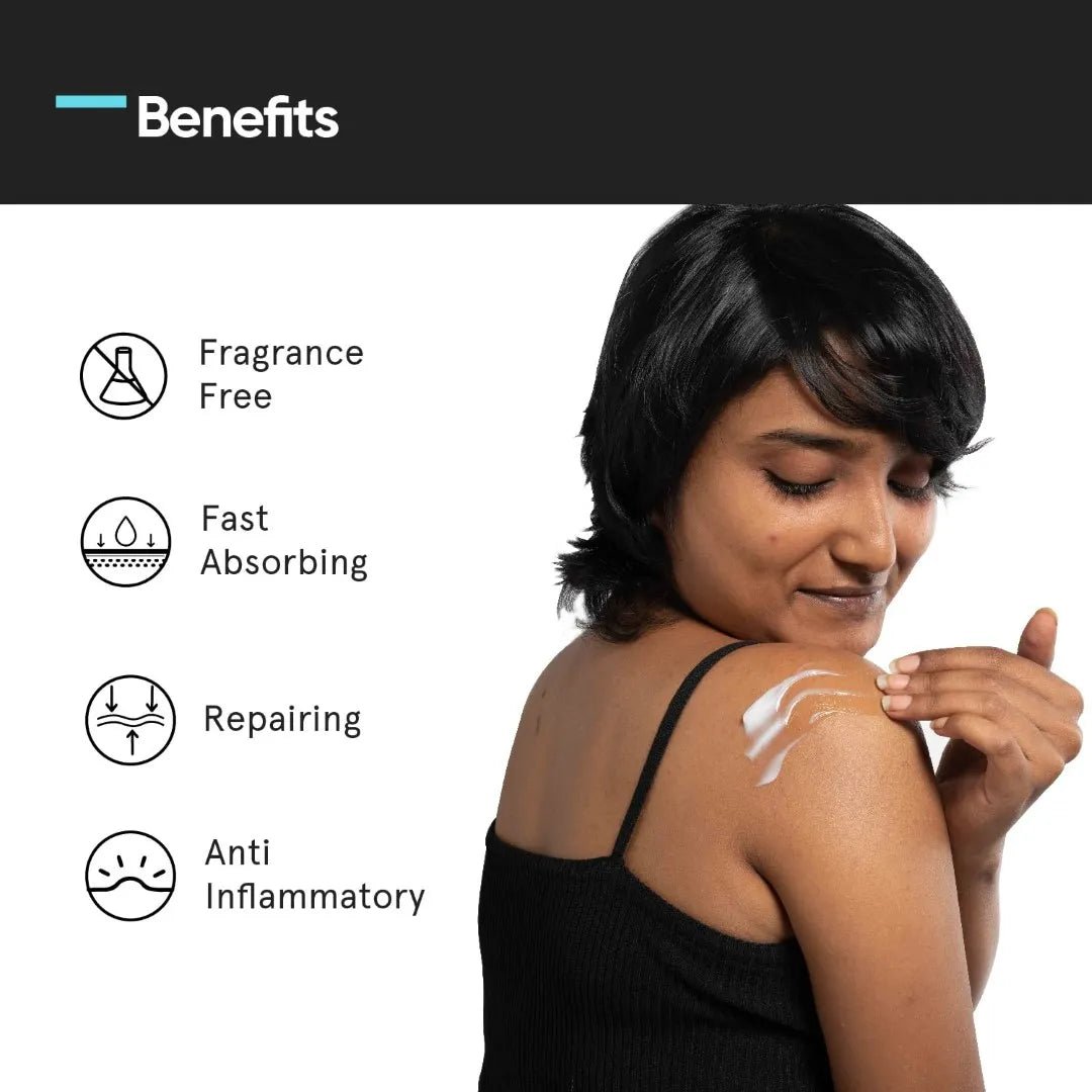 minNIA5 - Minimalist Niacinamide 5% Body Lotion | Repairs Skin Barrier | Nourishes With Shea Butter | For Men & women (180 gm) - Looknstyle