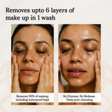 Mystiqare Soothing Oil-to-Foam Cleansing Oil & Face Wash for Sensitive, Acne-Prone Skin | Removes Sunscreen & Waterproof Makeup | Fragrance-Free,..