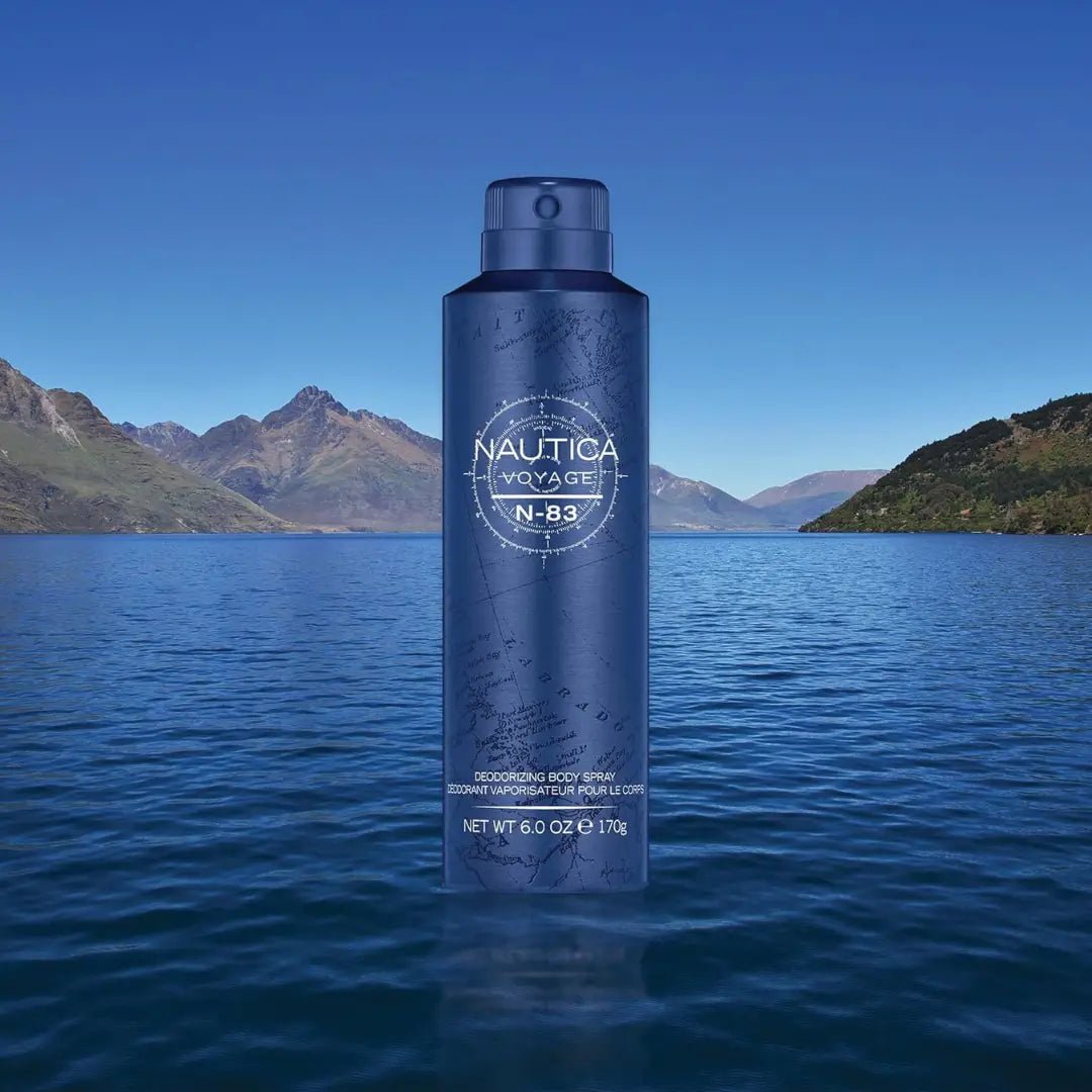 na3 - Nautica Voyage N83 Body Spray For Men, 170G - Aquatic - Looknstyle