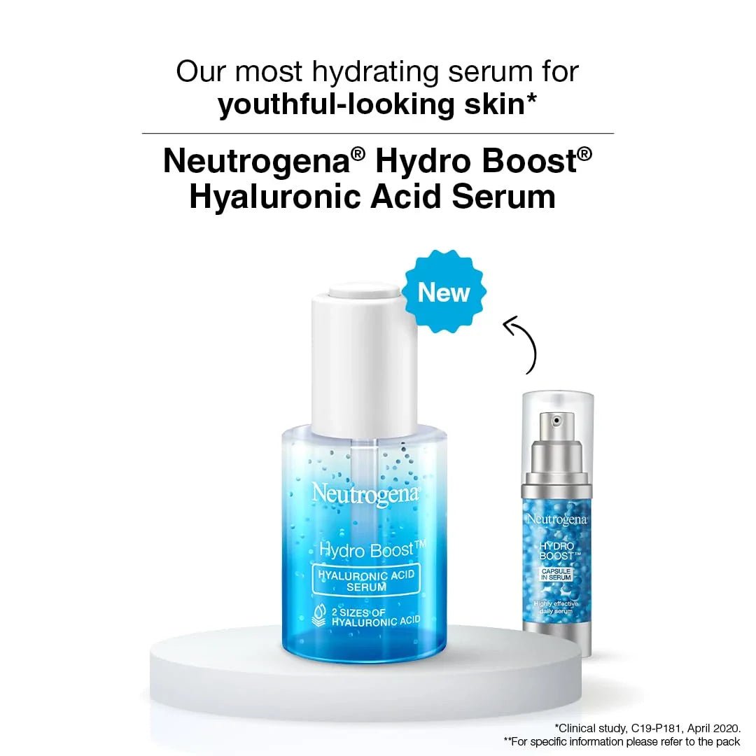 nutro6 - Neutrogena Hydro Boost Hyaluronic Acid Serum (30ml) - Looknstyle