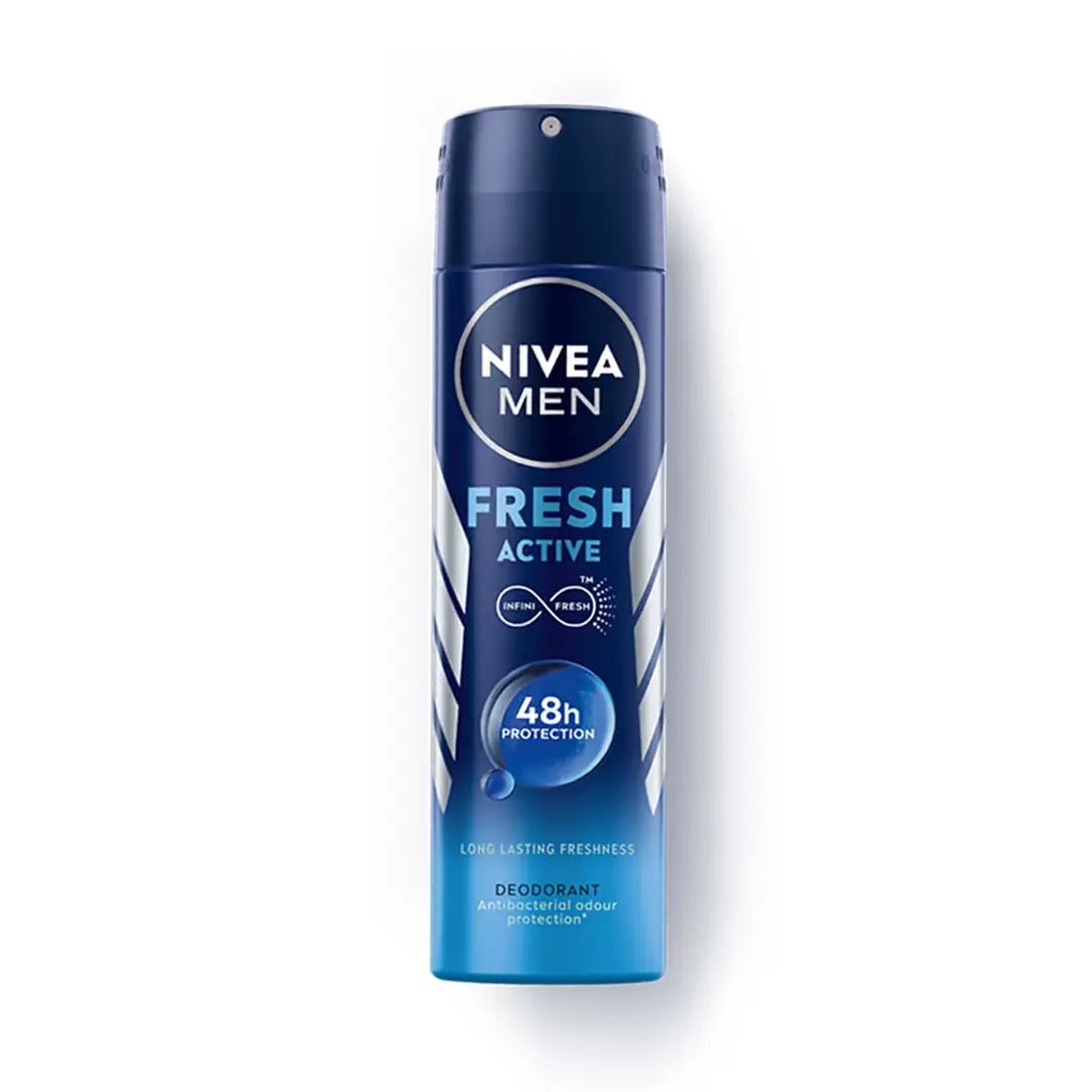 nv1 - Nivea Fresh Active Deodorant For Men - 150ml - Looknstyle
