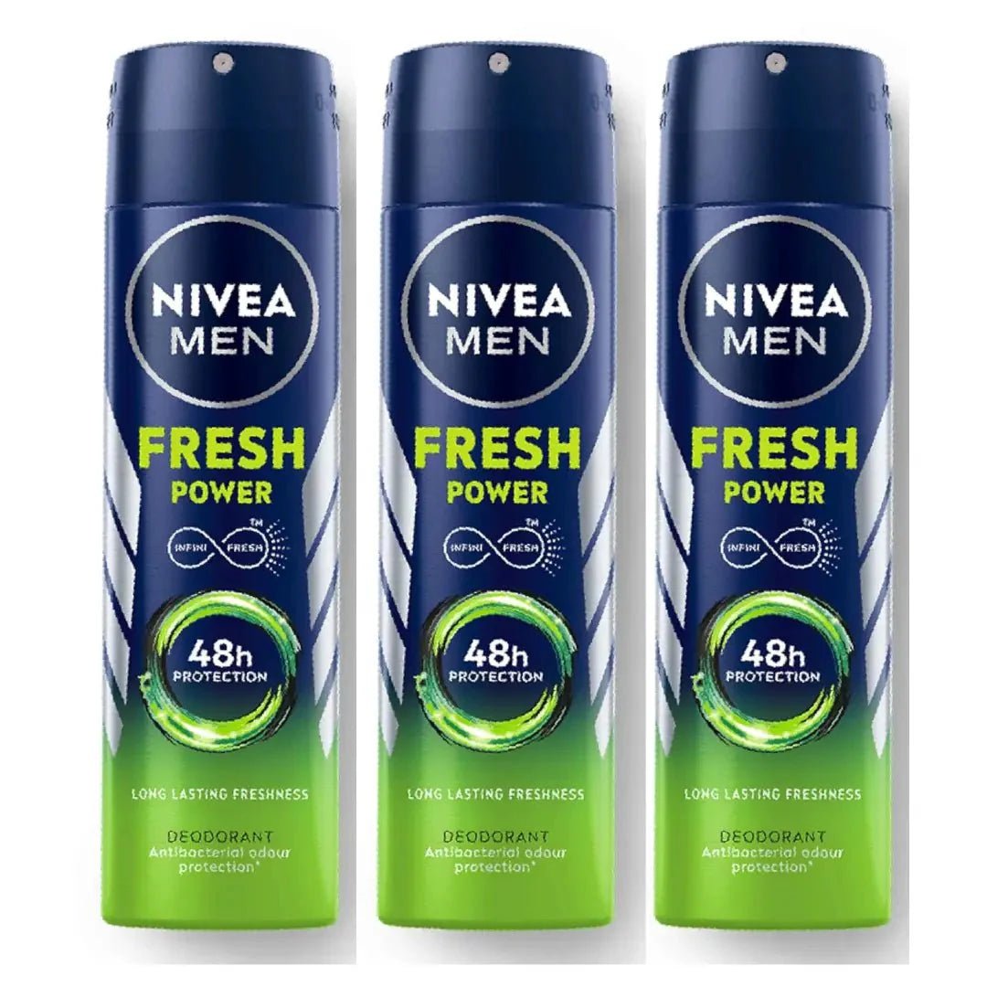 pshfc-3 - NIVEA Men Fresh Power Deodorant Spray (150ml) - Looknstyle
