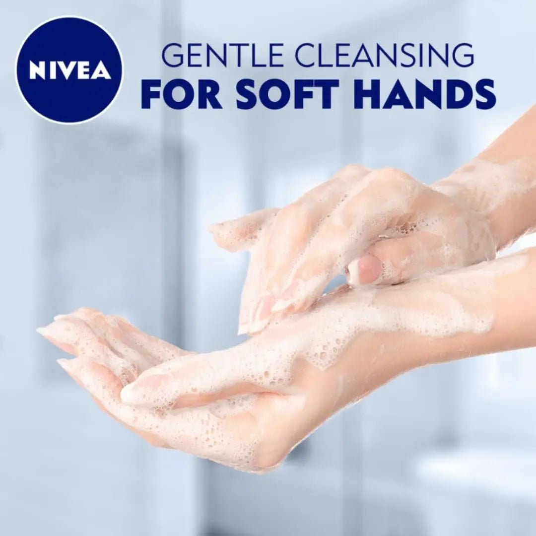 nvasp6 - NIVEA Soap, Creme Soft, For Hands And Body,75 g (Pack of 6) - Looknstyle