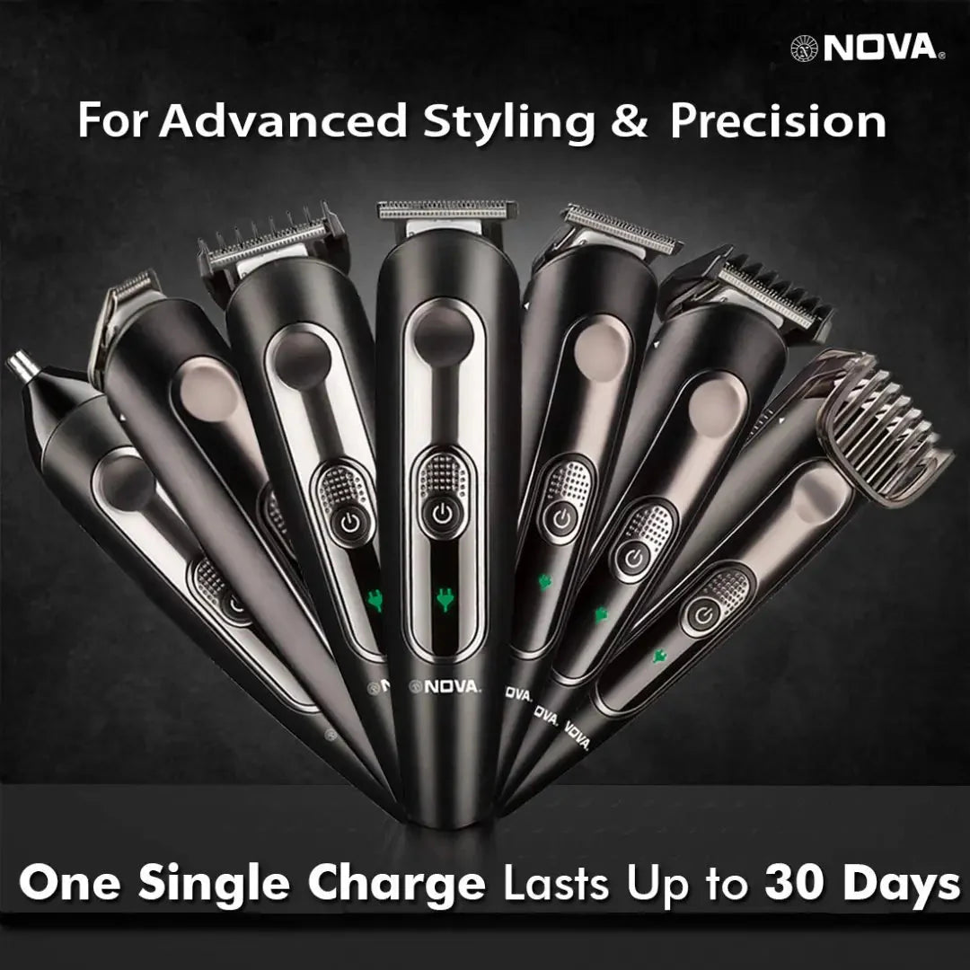 nong1148multi - NOVA SuperGroom NG 1148 USB Trimmer 45 min Runtime 34 Length Settings - Looknstyle