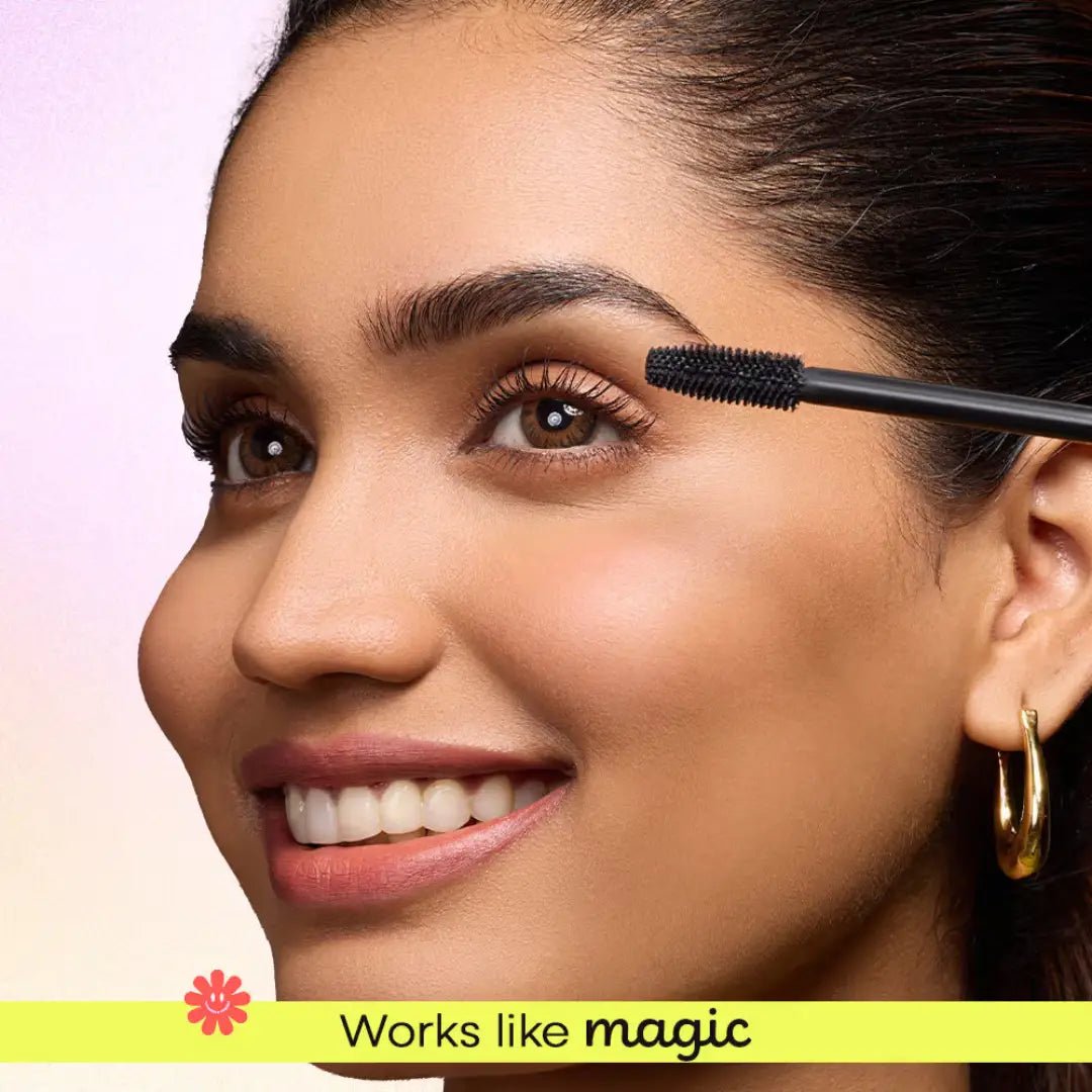 nykmascara - Nykaa Black Magic Waterproof & Smudgeproof Mascara - Extreme Black - Looknstyle