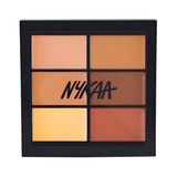02 medium  conceal palette - Nykaa Conceal and Correct Palette (Light 01 - Looknstyle