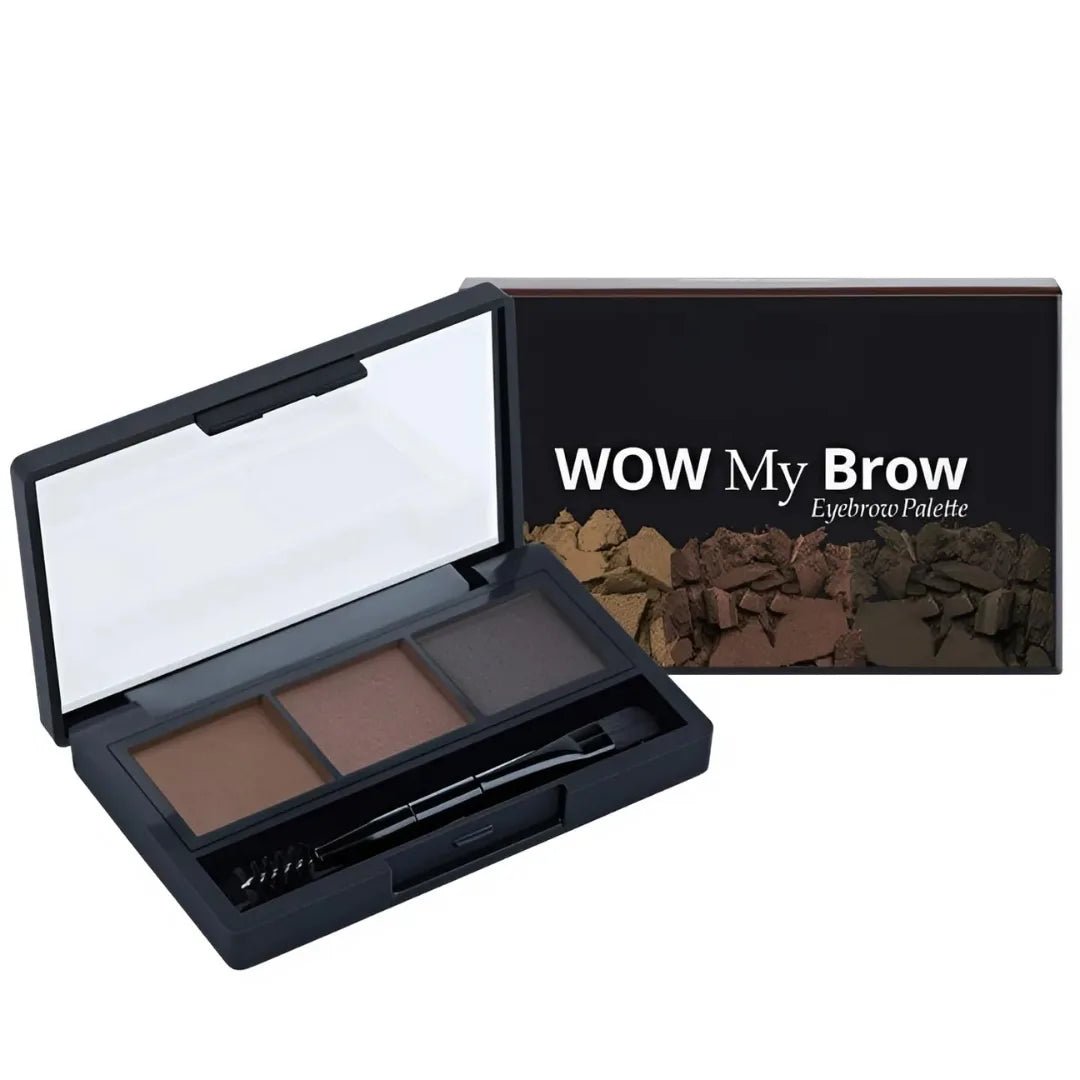 nykbrowkit - Nykaa Wow My Brow Eyebrow Palette - Chamber Of Secrets - Looknstyle