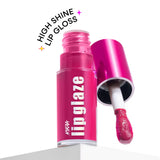 Nykaa Lip Glaze High Shine and Pigment Lip Gloss Oil Lip Glaze - Pink Meringue