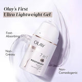 Olay 7in1 Ultra - light Gel Moisturizer | Niacinamide, Vitamin C, Collagen Peptides (50g) - Deals999