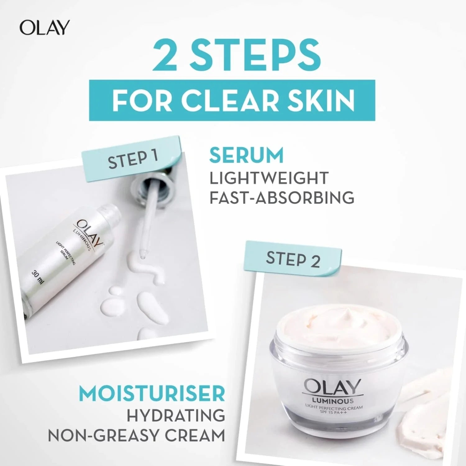 oly39 - Olay Luminous Light Perfecting Face Cream with SPF15 PA++ - Looknstyle