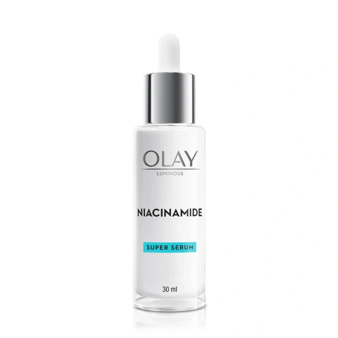 olynicsrm30 - Olay Niacinamide Face Serum For Clear & Even Skin, Fights Dark Spots & Dullness (30ml) - Looknstyle