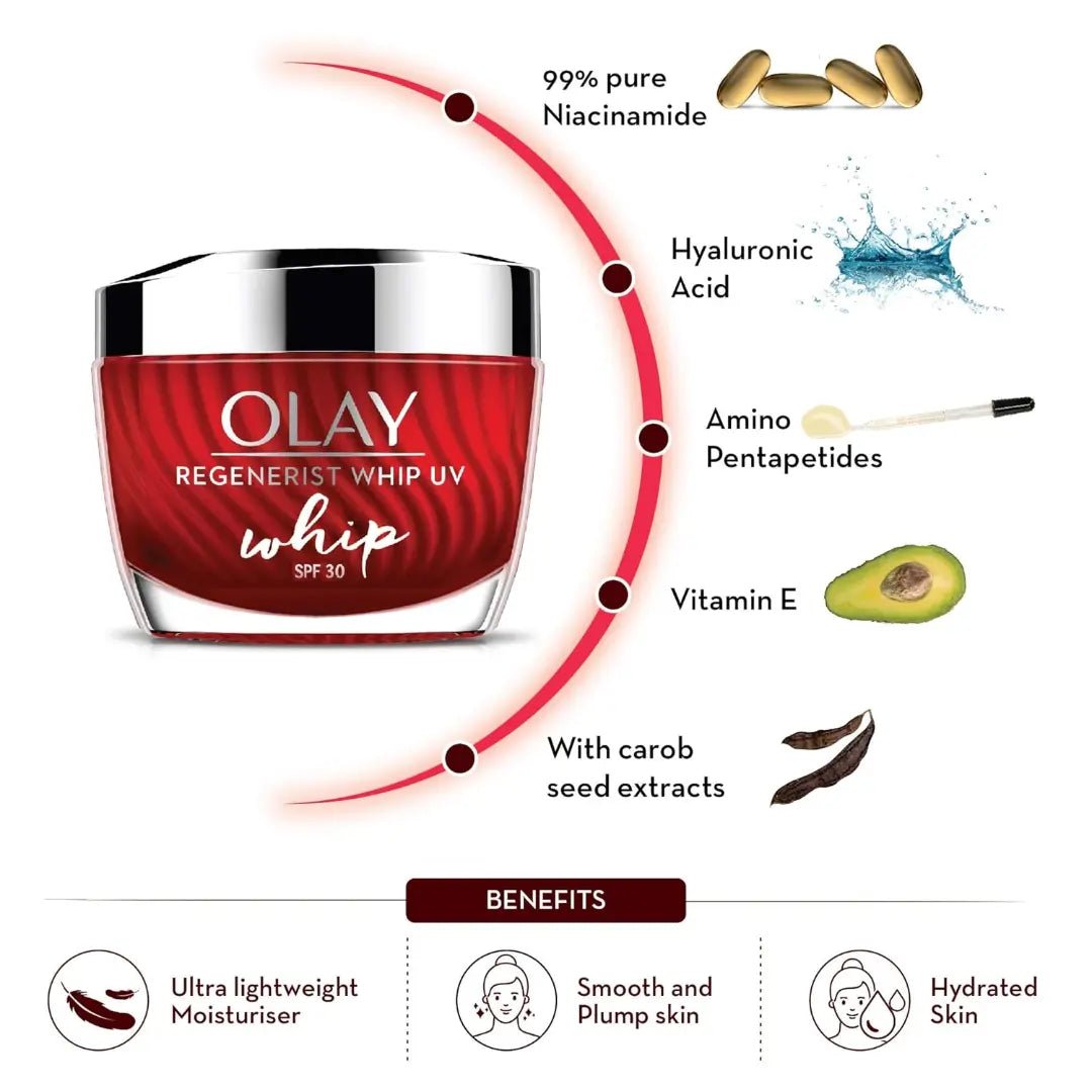 oly14 - Olay Regenerist Whip Cream With SPF30 (50g) - Looknstyle
