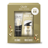 OLAY Total Effects 7 in 1, Exfoliating Cleanser 100g + Anti Ageing Moisturiser (SPF 15) 50g (Pack Of 2)OLAY Total Effects 7 in 1, Exfoliating Cleanser 100g + Anti Ageing Moisturiser (SPF 15) 50g  (2 Items in the set)