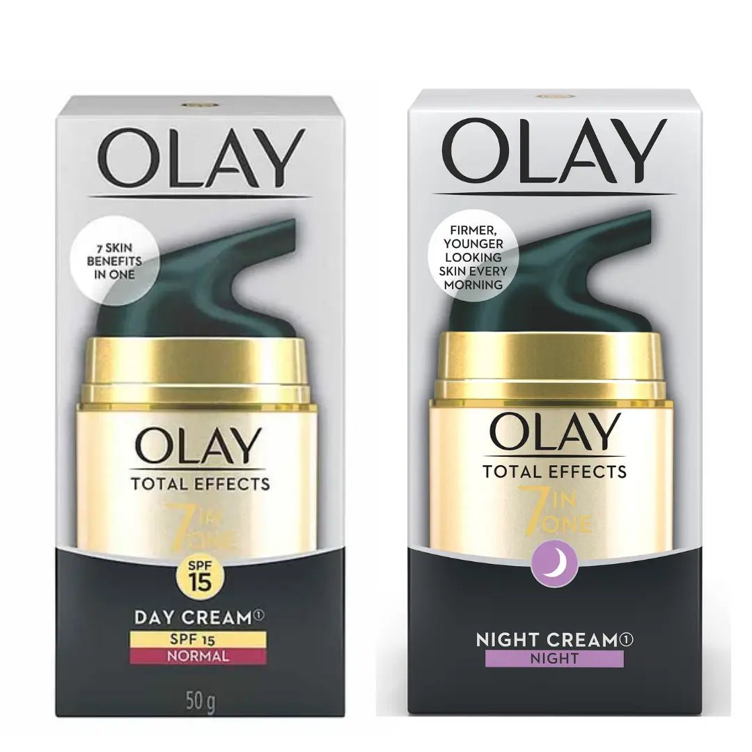 ooly18 - Olay Total Effects Day Cream, 50g + Total Effects Night Cream, 50g Slay All Day Pack - Looknstyle