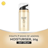 olay12 - Olay Total Effects Day Cream | Fights 7 Signs of Ageing | With Niacinamide and Green Tea Extracts | Normal, Oily, Dry, Combination Skin | 20g - Looknstyle